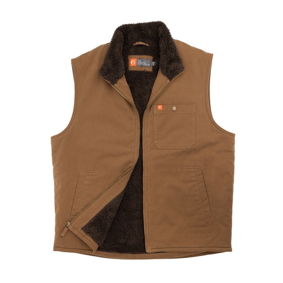 The American Outdoorsman Other - 🦌The American Outdoorsman, Size Medium, Solid Sherpa Lined Twill Vest